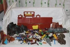 Vintage Marx Miniature Mixed Playset Lot Western