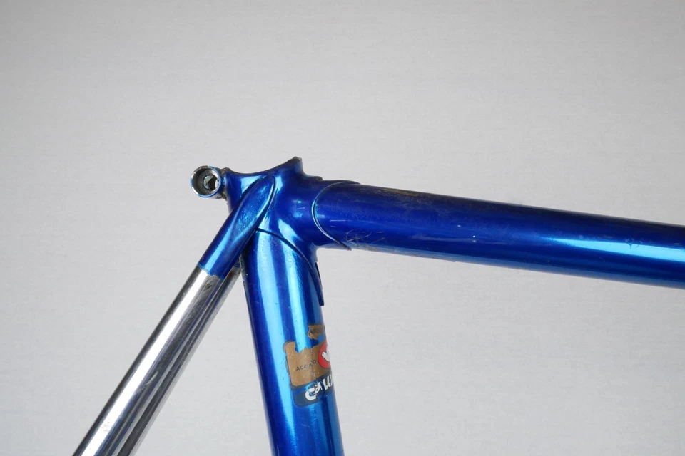 Krautscheid Chromovelato Rennrad Rahmen, Columbus SL,  verchromt, RH-62cm (10) - Bild 3 von 4