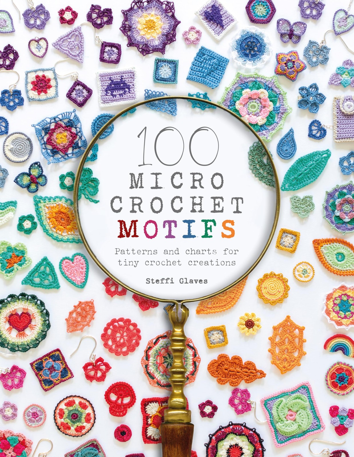 100 Micro Crochet Motifs: Patterns and charts for tiny crochet creations - Image 9