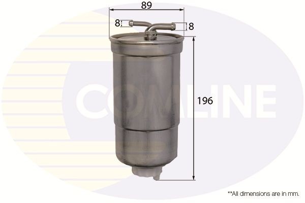 Fuel Filter 89 mm Outer ⌀ Fits Honda Accord Civic CR-V FR-V COMLINE CHN13021