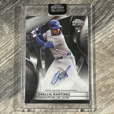 Orelvis Martinez Chrome 2025 Black Blue Auto