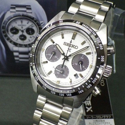 Seiko PROSPEX SBDL125 Speed   Timer White Working