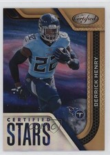 2022 Certified Certified Stars Mirror Bronze 136/249 Derrick Henry #CS-14 09xd