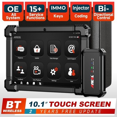 ANCEL X7 Bluetooth OBD2 Scanner Bidirektionaler Scantool Vollsystemdiagnose IMMO