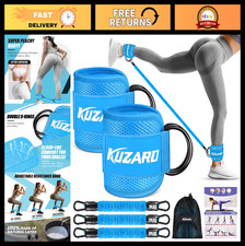Ankle Resistance Bands with Cuffs - Leg & Glutes Workout, Home Gym Fitness Equip