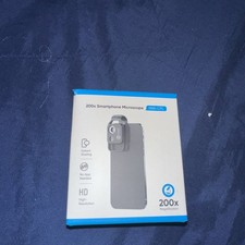 APEXEL HD 200X Magnification Smartphone Microscope Lens w/ CPL APL-MS002CBK