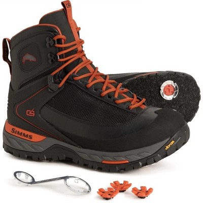 Simms G4 PRO Powerlock Wading Boots - Vibram  With Felt Sole SIZE 11