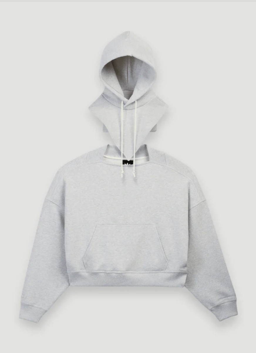Sz XXL - Adidas X Bad Bunny Heavy Crew Balaclava Sweatshirt Hoodie
