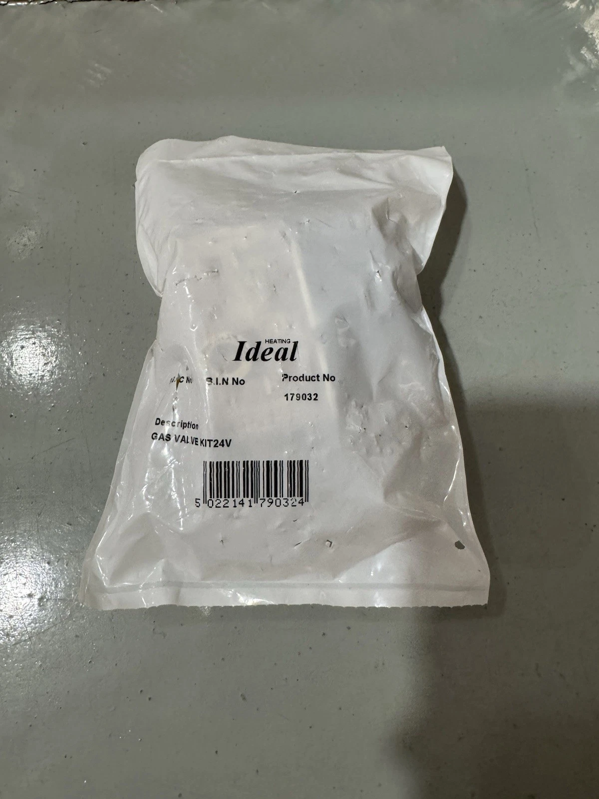 Ideal Gas Valve Kit 24V 179032 Brand New Sealed In Bag