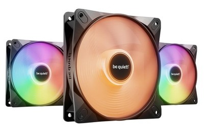 be quiet Lüfter Light Wings LX Triple Pack 140mm PWM High-Speed schwarz