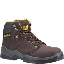 Image of Mens Caterpillar Striver Safety Steel Toe/Midsole S3 Work Boots Sizes 4 to 13 BR