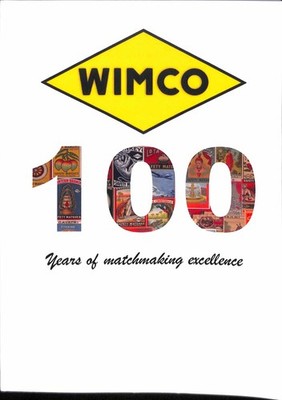 WIMCO Buch der Streichholzschachtel Etiketten, Jahr 2024 Limited Edition