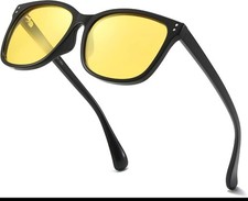 Trendy Polarized Sunglasses, Square Mirrored Shades with UV Pro, Anti-Glare