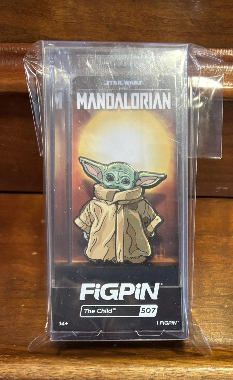 FiGPiN Disney Star Wars The Mandalorian Grogu The Child Figure Pin #507 NEW