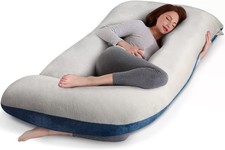 Pregnancy Maternity Pillows for Sleeping 55 Inches U-Shape Full Body Pillow Sup