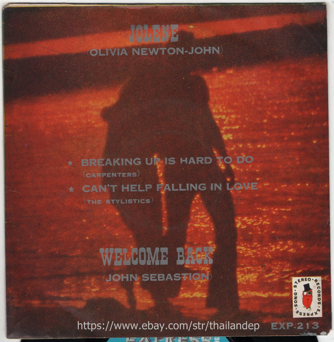 Olivia Newton-John Jolene Carpenters Thai EP 7