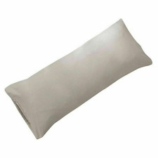 1-2Pcs Body Pillow Case Ultra Soft Microfiber Long Bedding Pillow Cover Solid US