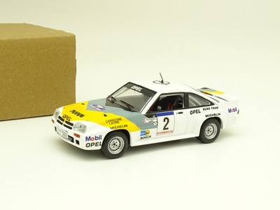 Ixo SB 1/43 - Opel Manta 400 Frequelin Rallye Criterium Touraine 1985