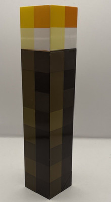 Minecraft Light-Up Wall Torch 11'' Night Light 2012 ThinkGeek Tested Works
