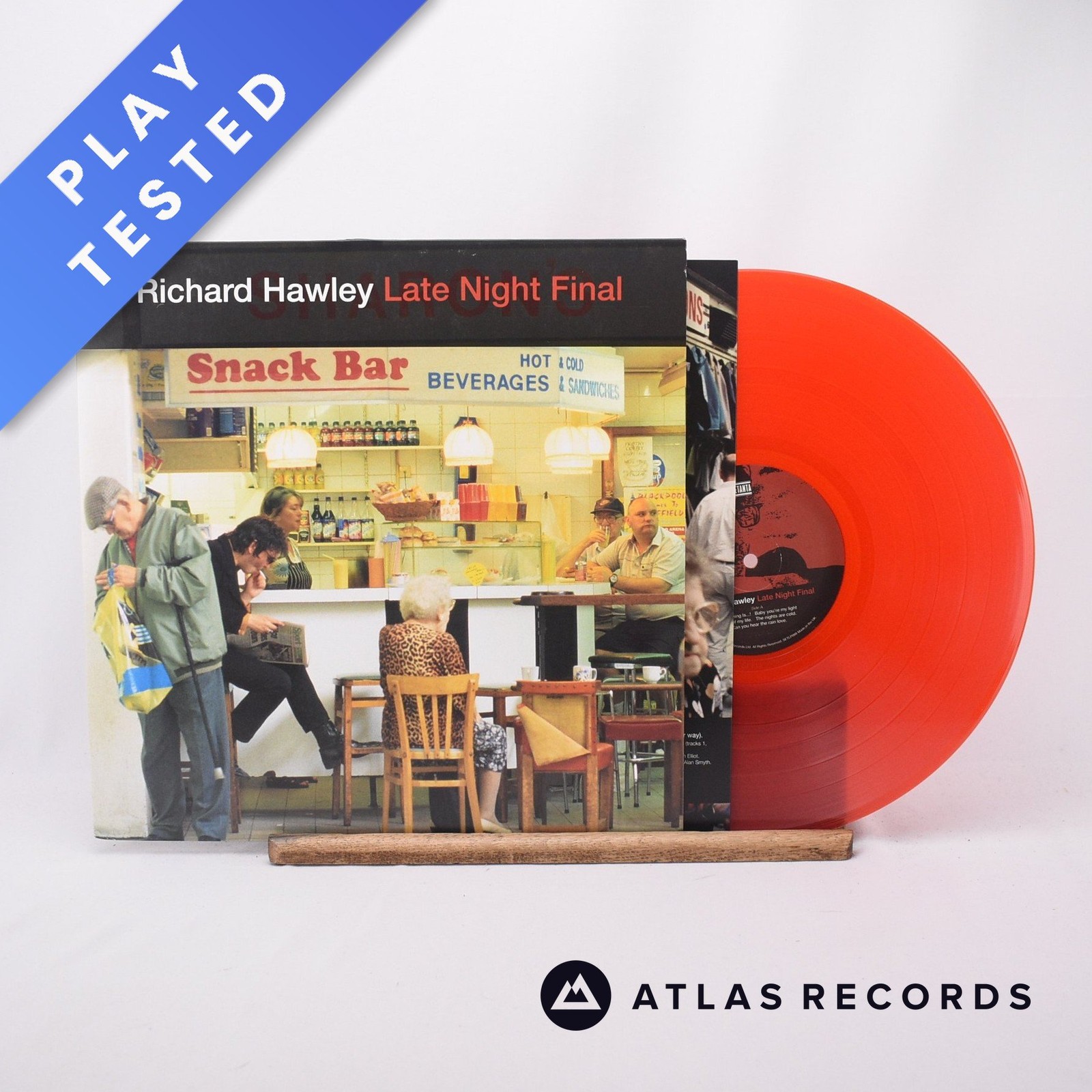 Richard Hawley Late Night Final Red Translucent LP Album Vinyl Record - NM/EX