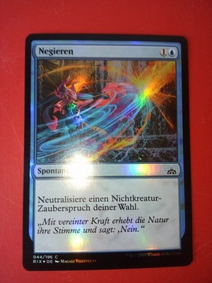 MTG-MAGIC THE GATHERING Negieren 2018 Deutsch 044/196