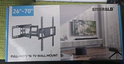 Full Motion Extending Arm Wall Mount for 26 in. to 70 in. TVs