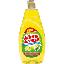 Elbow Grease Washing Up Liquid Lemon 600ml 4.10 per litre