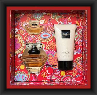 Lancome Tresor 30 ml Eau de Parfum + 50ml Bodylotion + 7,5 ml EDP  Geschenkset 