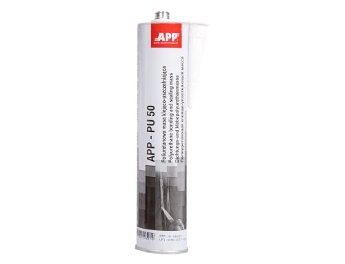 App Pu 50 Karosserie Kleb- Und Dichtstoff Polyurethan Weiß 310 Ml-image