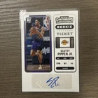 2022-23 Panini Contenders - Rookie Ticket Autograph Scotty Pippen Jr. Lakers