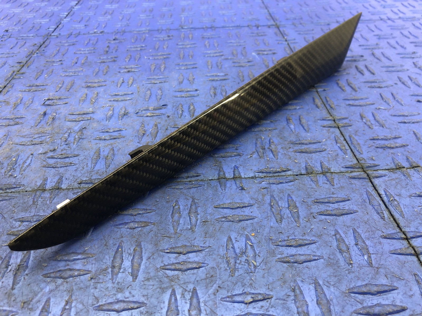 MASERATI QUATTROPORT M156 REAR LEFT DOOR TRIM PANEL MOULDING CARBON FIBER