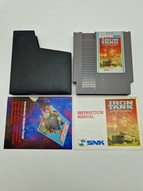 Iron Tank The Invasion of Normandy - Nintendo NES - EMBALAJE ORIGINAL - Instrucciones - SNK