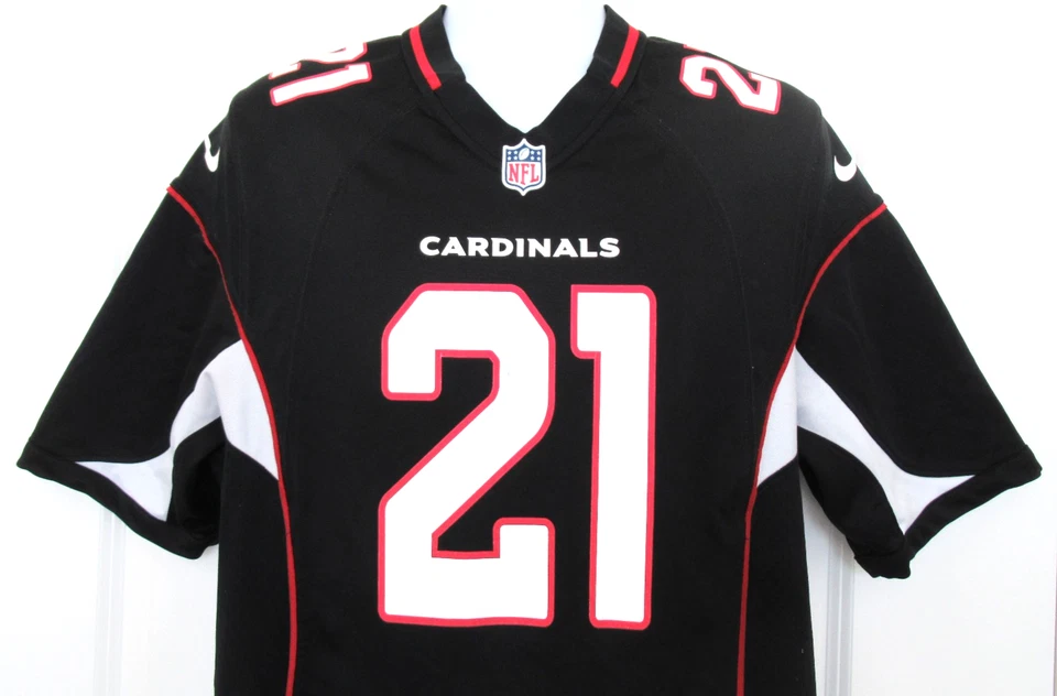 Camiseta deportiva Patrick Peterson #21 Arizona Cardinals Nike On Field negra talla mediana Foto 3 de 4