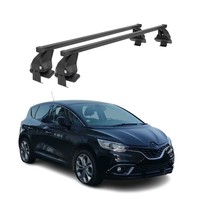 Menabo DachträGer FüR Renault Grand Scenic Mk4 2017-2022 50Kg Stahl Schwarz 2X