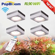 4pcs PopBloom Full Spectrum LED Aquarium Light Freshwater Plant Fish Tank Light