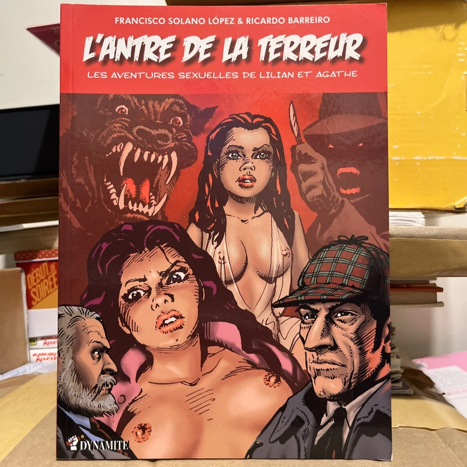 L'antre de la terreur Lilian et Agathe erotique solano lopez barreiro - Photo 1/1