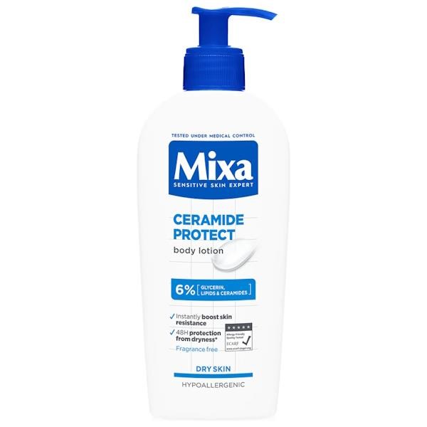 6 x Mixa Ceramide Protect Body Lotion 400ml