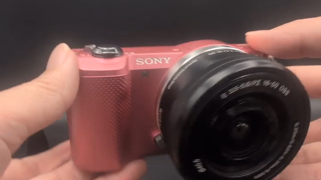 Sony Alpha A5000 1,466 Shots 20.1MP Digital Camera Pink Kit w/ 16