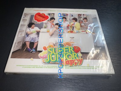 Super Junior - Happy 1st Mini Album Cooking? Cooking! CD New