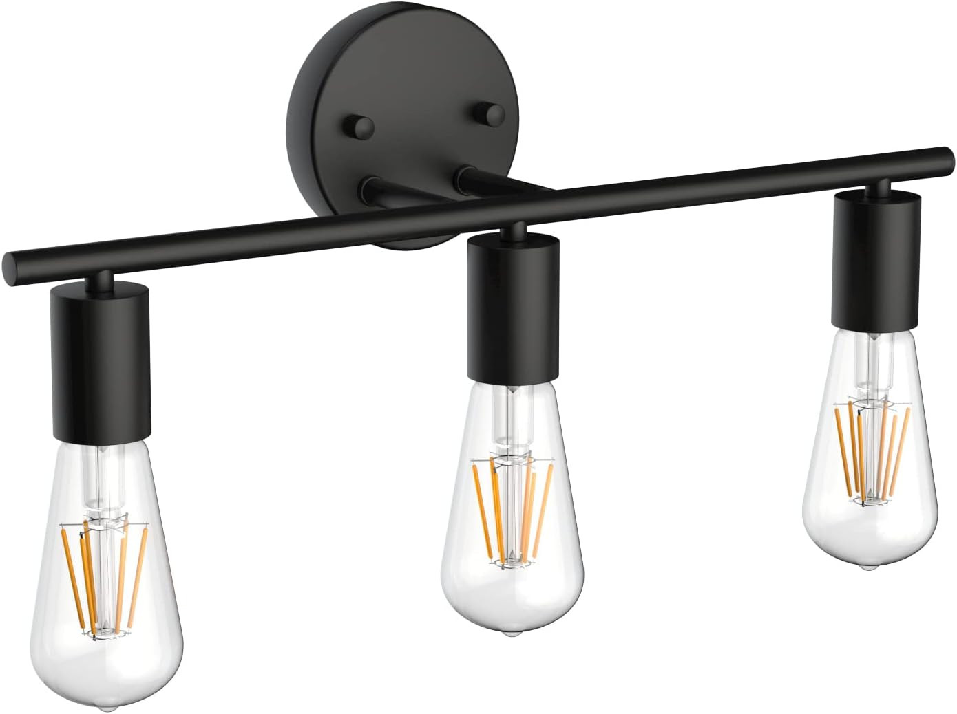 Offerta Applique Bagno 3 Luci Industriale Vintage | Lampada Specchio E27