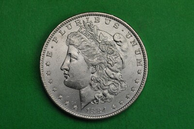1884-O  BU  Morgan US Silver Dollar Coin  (90% Silver )