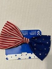 USA Girls Clip On Bow