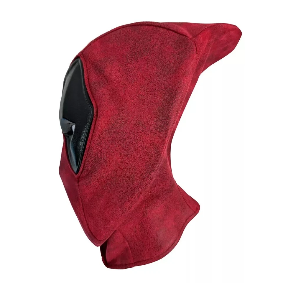 Birthday Accessory Helme Gifts Red Mask with Shell Costume ﻿Deadpool Cosplay - Image 2 of 4
