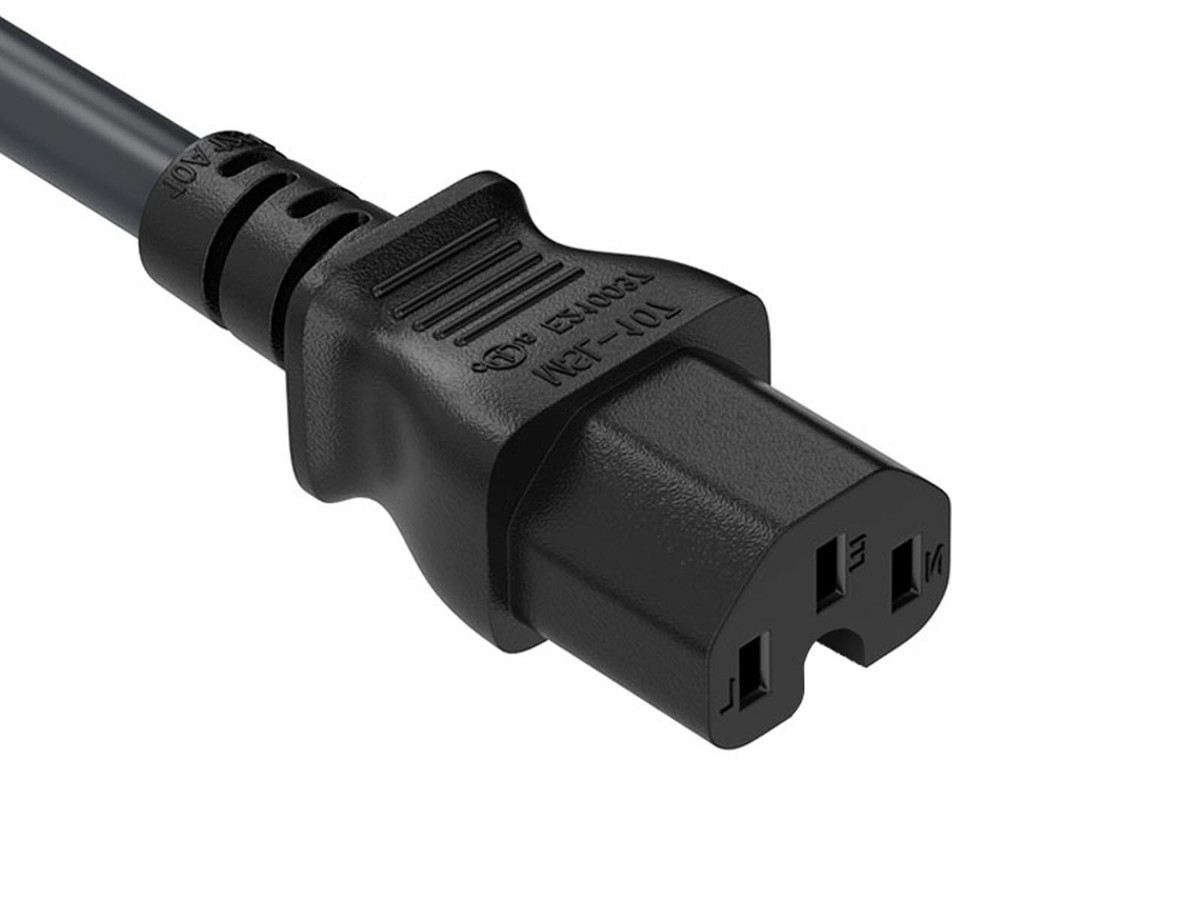 CableLeader 3-Foot Heavy Duty Extension Cord - 14AWG SJT 15A/125V Power Cable, NEMA 5-15P To 5-15R