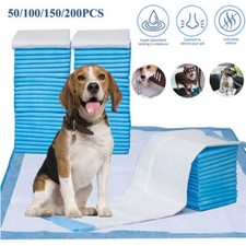 1-200PCS 60x60CM LARGE PUPPY TRAINING PADS TOILET PEE WEE MATS PET DOG ABSORBENT