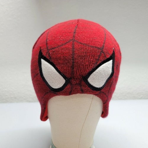 Marvel Kids Spiderman Red Beanie 2T-5T 