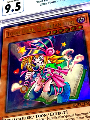 CGC 9.5 GEM MINT 2019 TOON DARK MAGICIAN GIRL ULTRA RARE 1ST ED