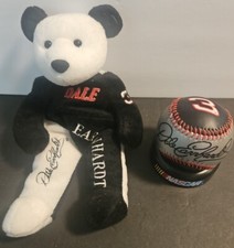 Dale Earnhardt 3 Collectible LOT Salvinos Bear Intimidator Baseball W/Stand
