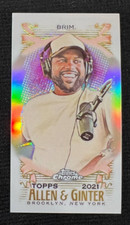 STEELO BRIM 2021 Topps Allen & Ginter Chrome Mini Refractor #267 TV Personality