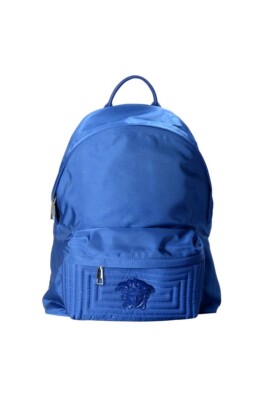 Versace Unisex Blue Medusa Head Large Backpack | eBay display picture 3